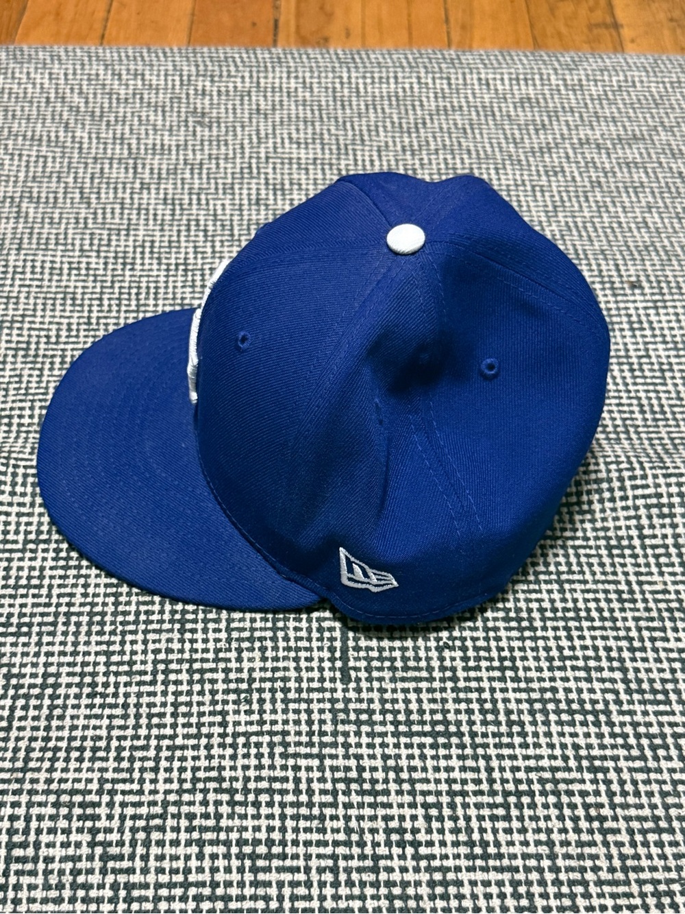2024 World Series Los Angeles Dodgers Fitted Hat 7 1/8 Side Patch - Picture 4 of 6